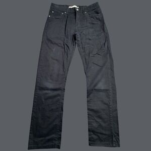 Levis 511 Slim Jeans Womens 16 REG W28 X L28 Black Denim Stretch Pants